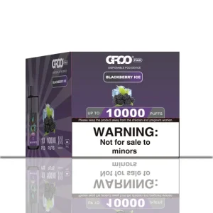 Groo Max Blackberry Ice Vape 10-Pack